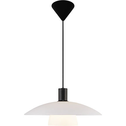 Klassisk loftslampe i hvid fra Nordlux